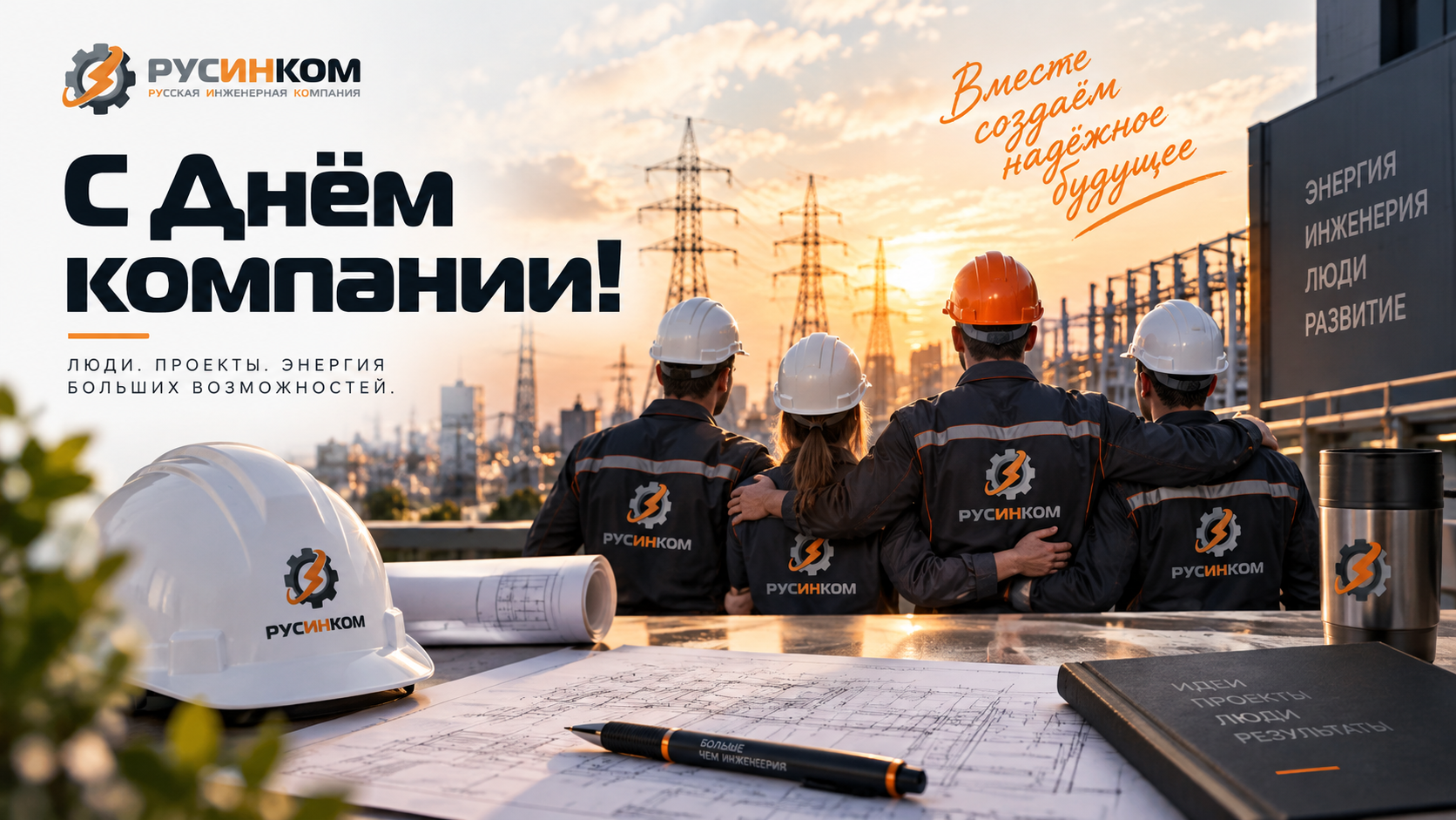 С Днём компании — РУСИНКОМ